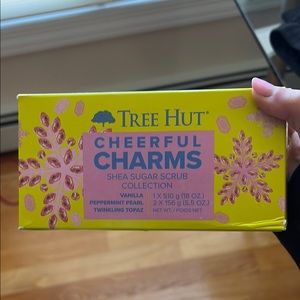 Tree Hut Cheerful Charms Sugar Scrub Collection